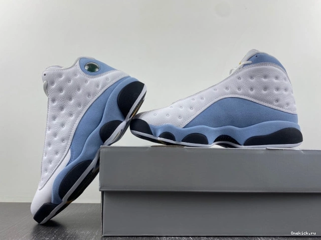 One Kick Air Blue 13 414571-170 Jordan Grey 0817